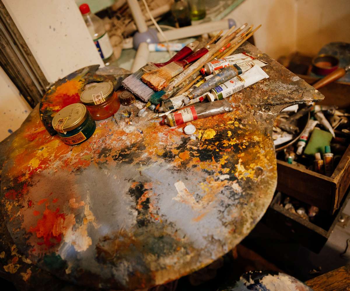 Беседа с художником