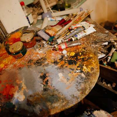 Беседа с художником