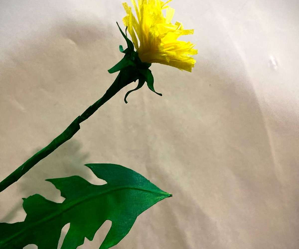 МK «Одуванчик из бумаги»